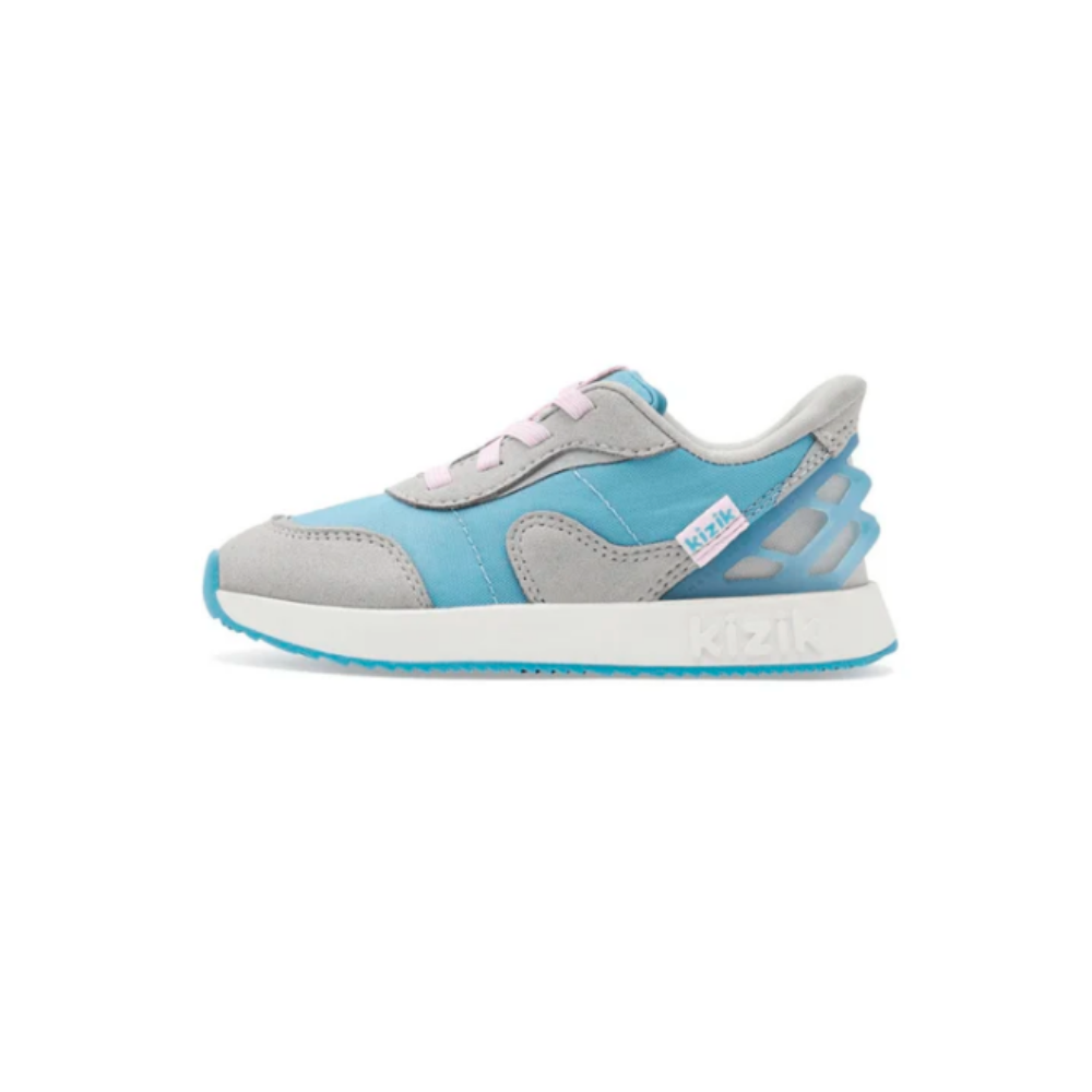 Kizik Kids' Orlando Hands-Free Athletic Sneakers - Milky Blue/Harbor Mist