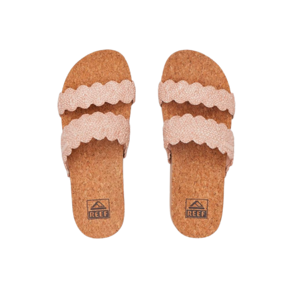 REEF Cushion Vista Higher Women’s Sandals – Scalloped Rose