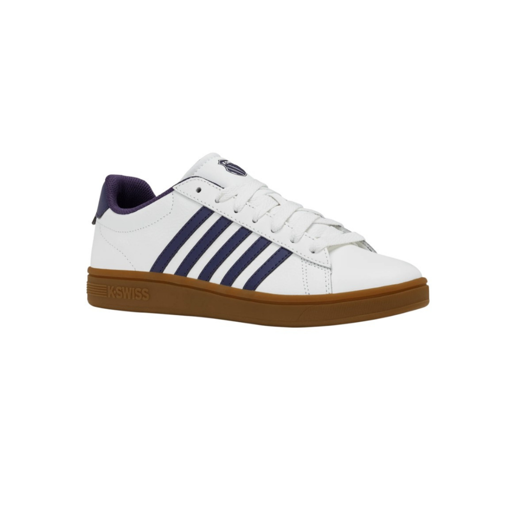 K-Swiss Court Tiebreak II Men's Bright White/Naval Academy/Gum 04413-140-M