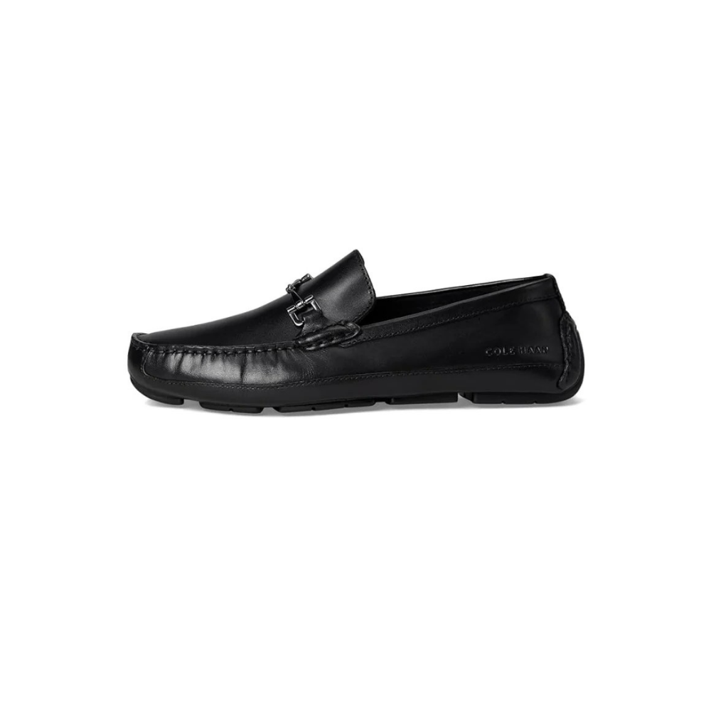 Cole Haan Men's Wyatt Bit Driver Leather Shoes - Black
