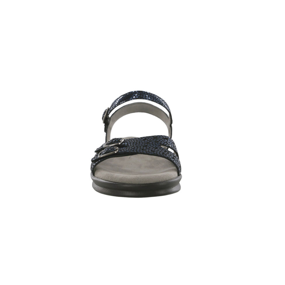 SAS Women's Duo - Quarter Strap Comfort Sandal - Navy Perla