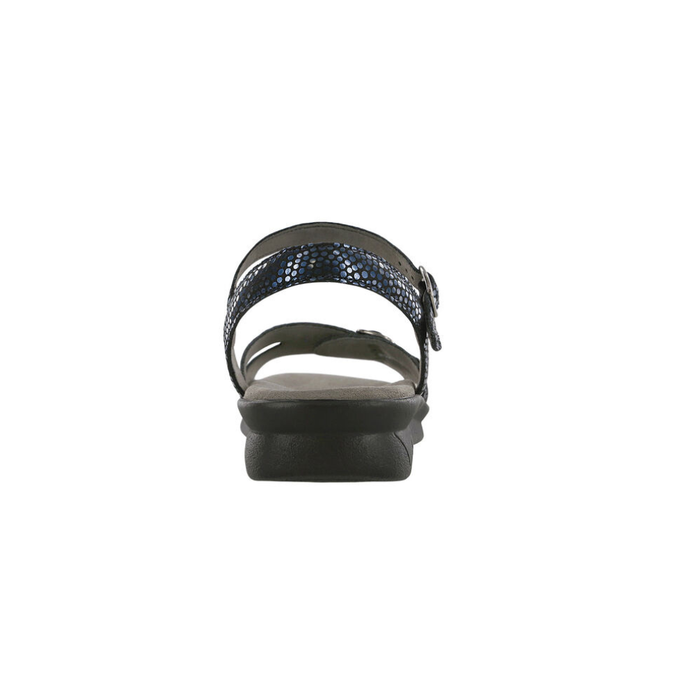 SAS Women's Duo - Quarter Strap Comfort Sandal - Navy Perla