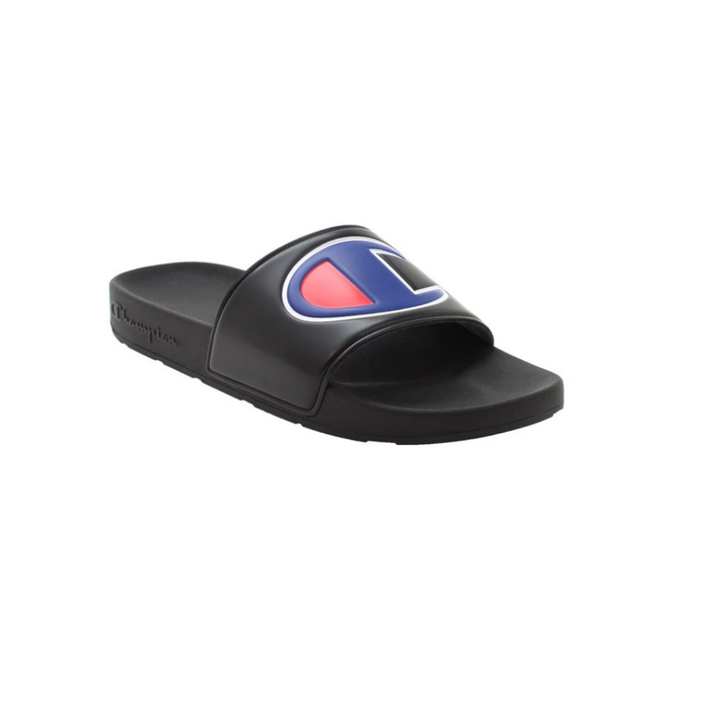 Champion Men's IPO Slide Sandals - Black/Black
