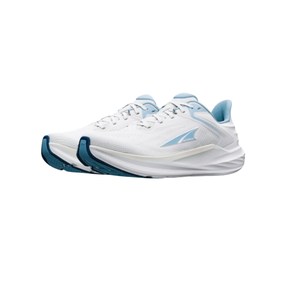 Altra Women's Torin 8 Road Running Shoe - White/Light Blue