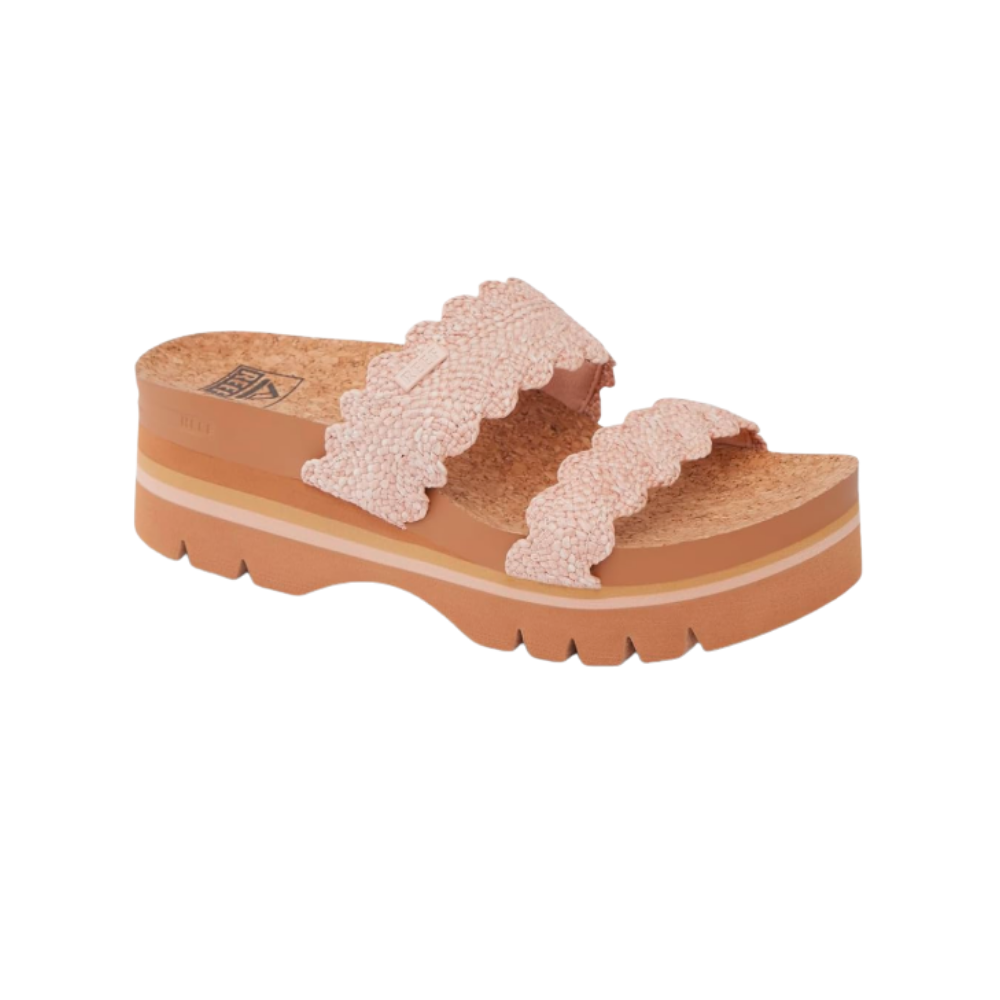 REEF Cushion Vista Higher Women’s Sandals – Scalloped Rose