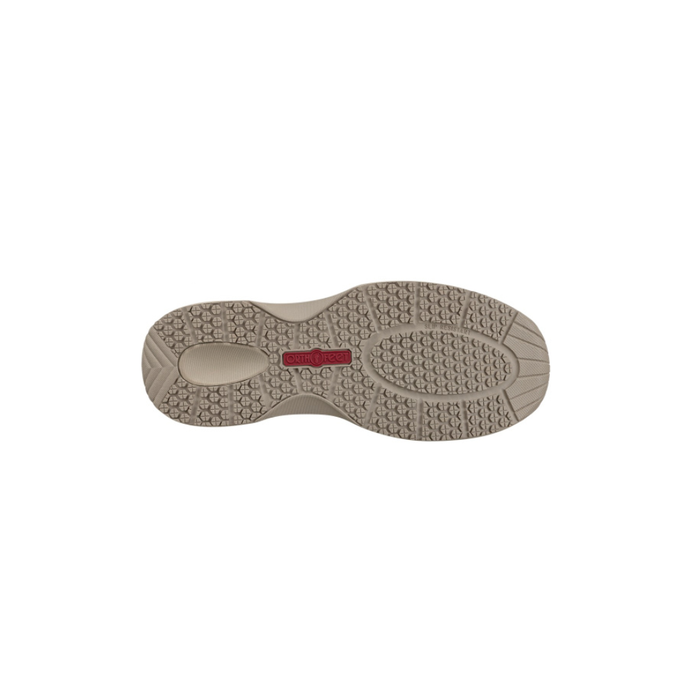 OrthoFeet Women's Kita Hands Free Athletic Sneaker - Taupe