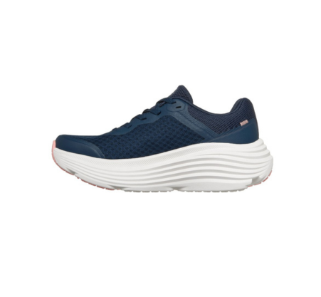 Skechers Women’s Max Cushioning Endeavour - Navy / Pink - Vegan Sneakers