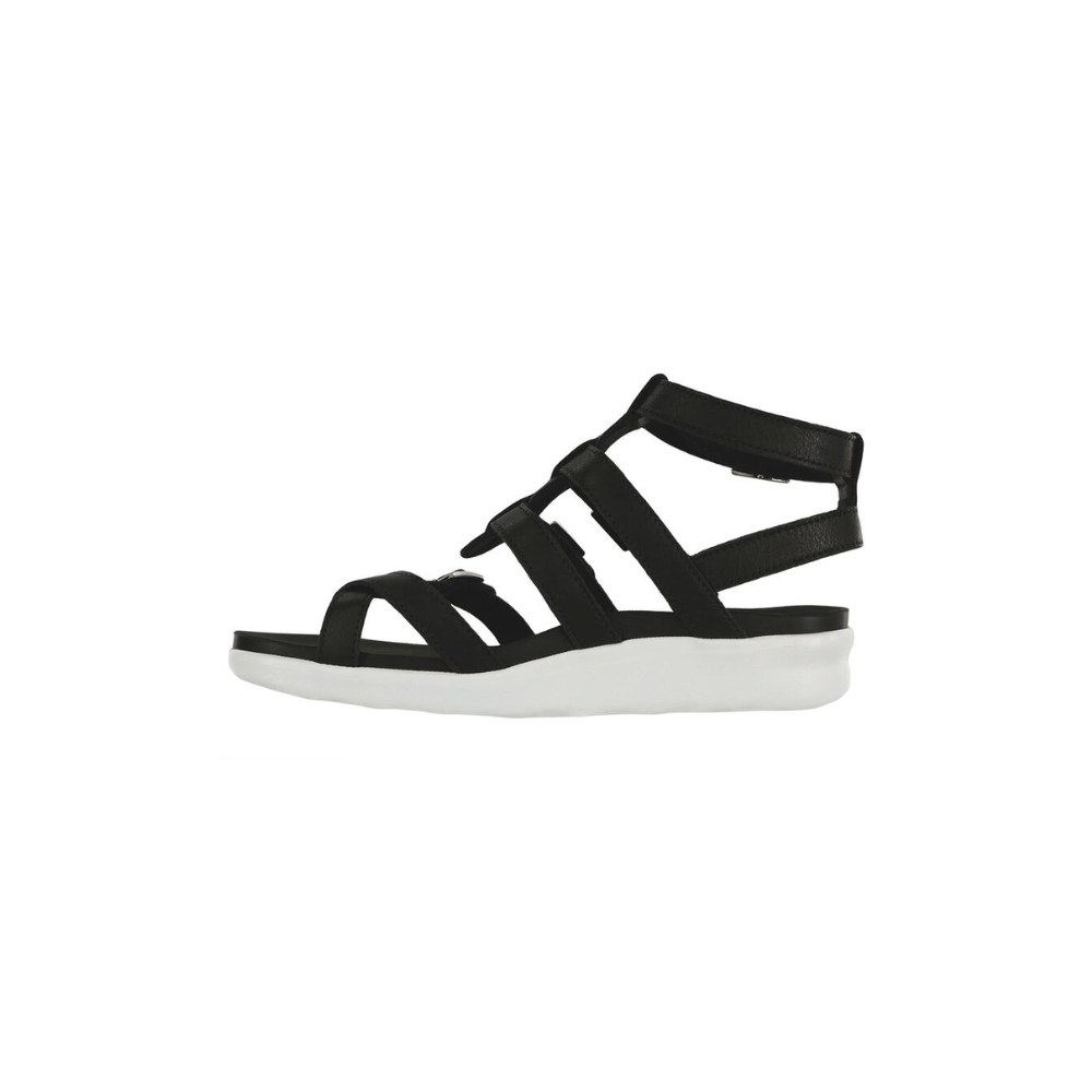SAS Women's Aria Gladiator Leather Sandal - Gravity