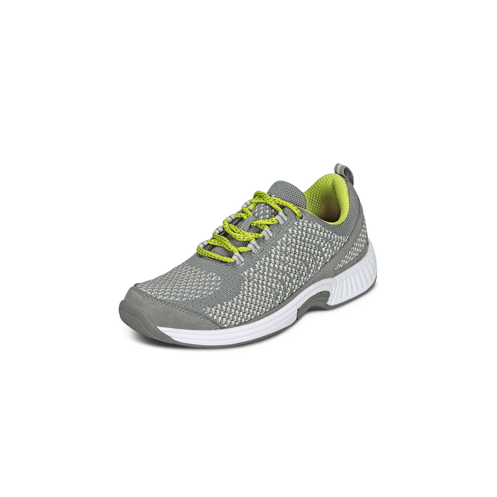 OrthoFeet Women's Coral Sneaker - Gray