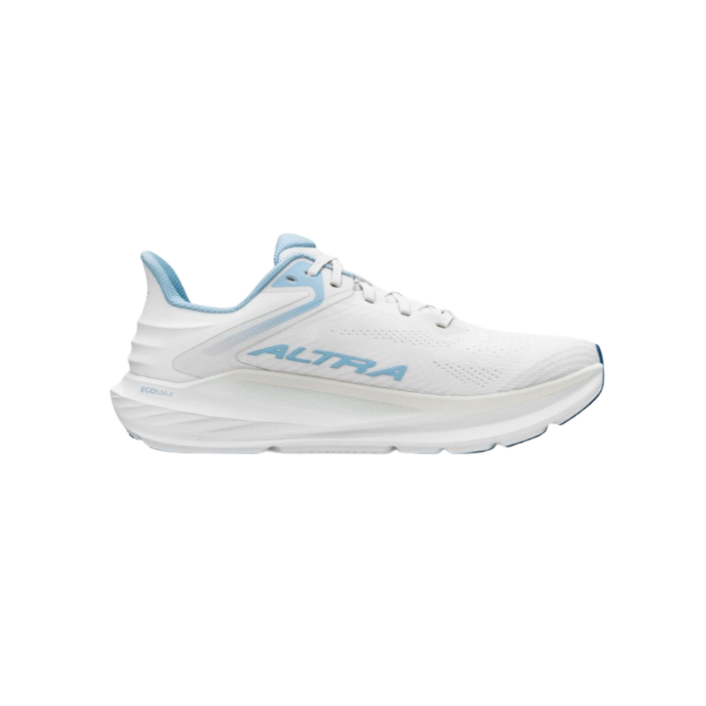Altra Women's Torin 8 Road Running Shoe - White/Light Blue
