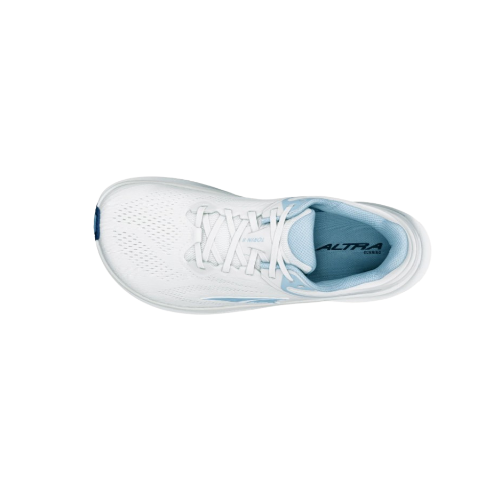 Altra Women's Torin 8 Road Running Shoe - White/Light Blue