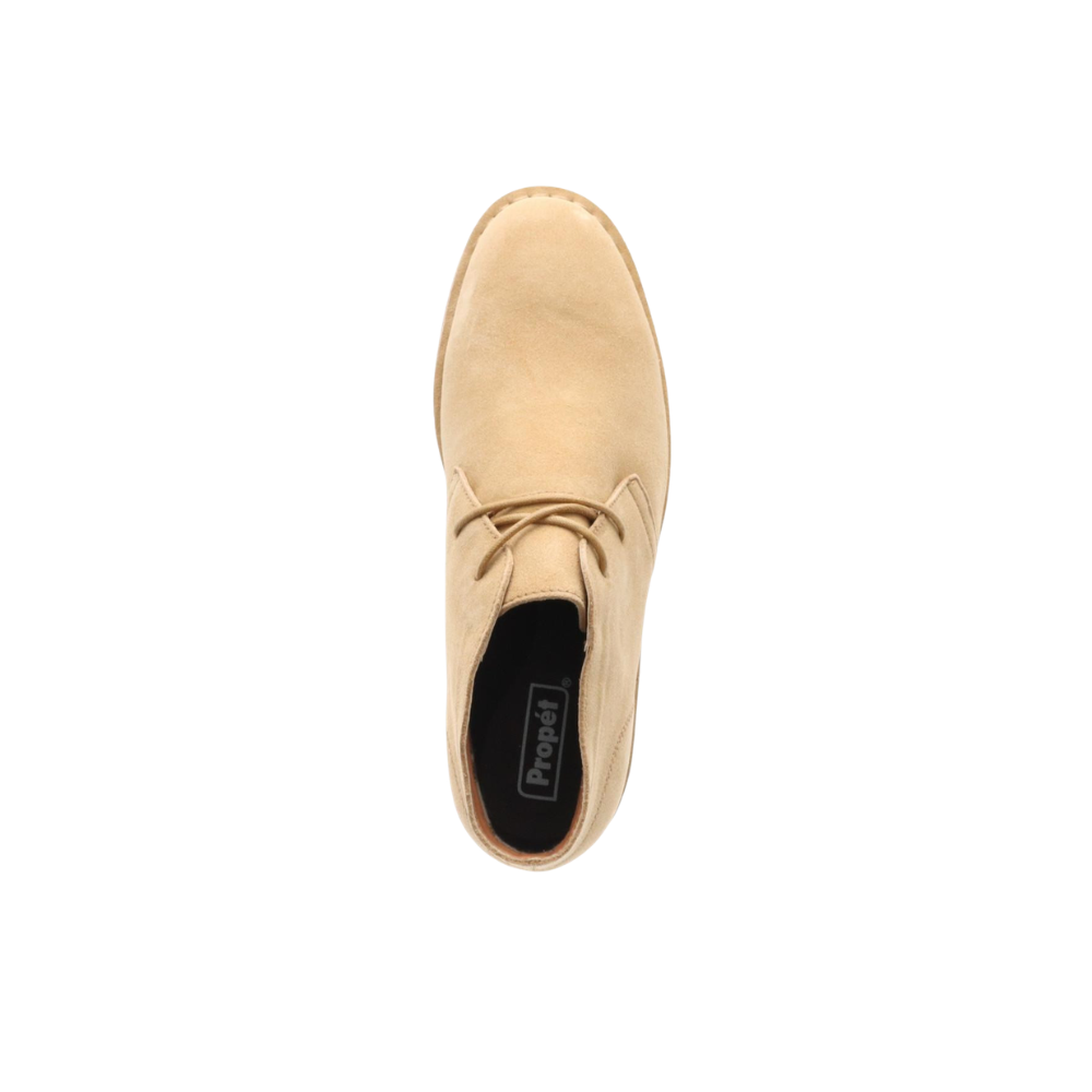 Propét Findley Men's Suede Supportive Chukka Boots - Desert Camel