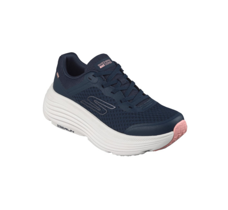 Skechers Women’s Max Cushioning Endeavour - Navy / Pink - Vegan Sneakers