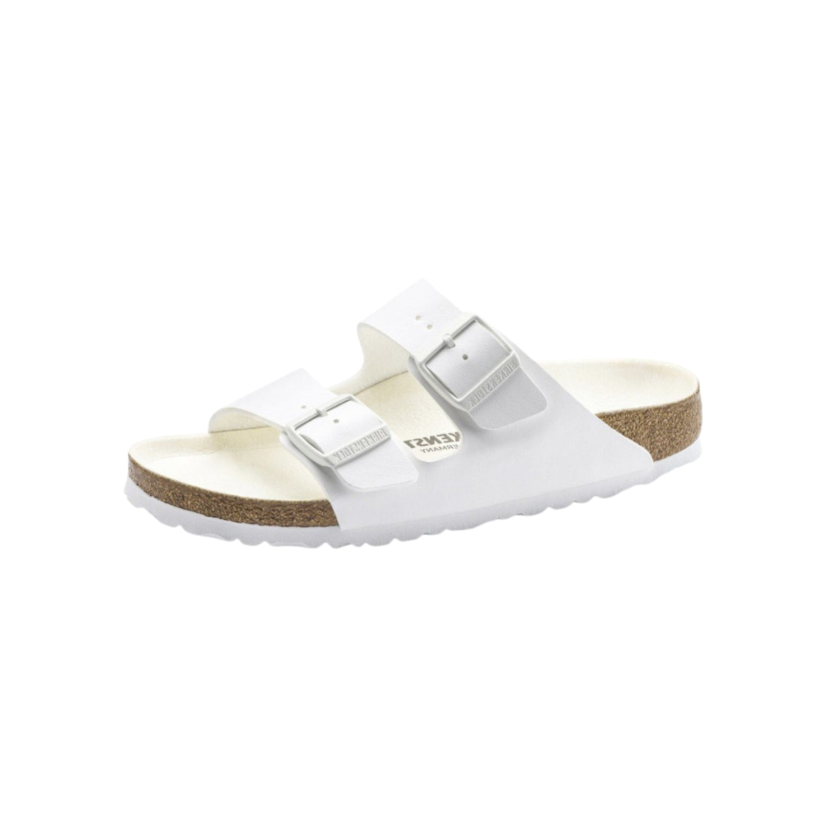 Birkenstock Unisex Arizona Birko-Flor Sandals - Triple White