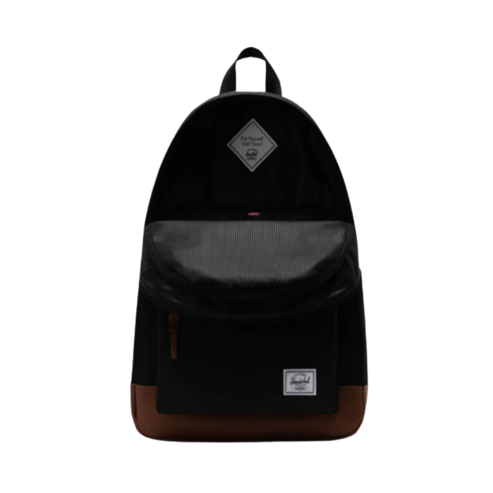Herschel Classics Heritage 24L Laptop Backpack - Black/Tan