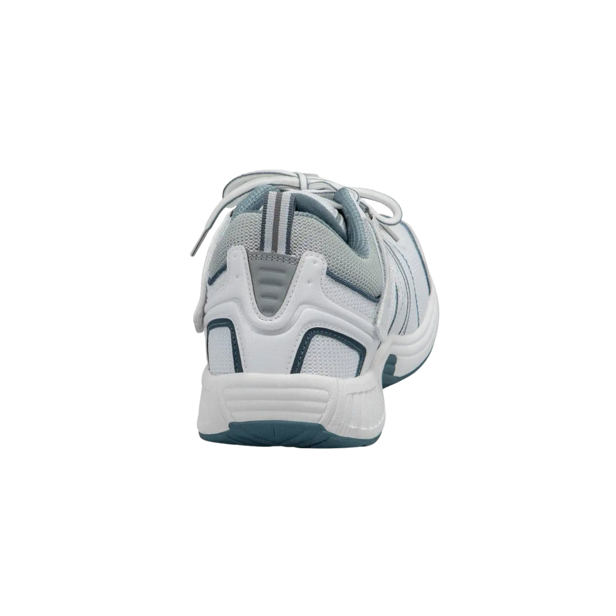 Orthofeet Men's Monterey Bay Tie-Less Athletic Sneakers – White