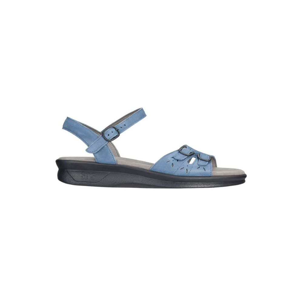 SAS Women's Duo - Quarter Strap Comfort Sandal - Denim