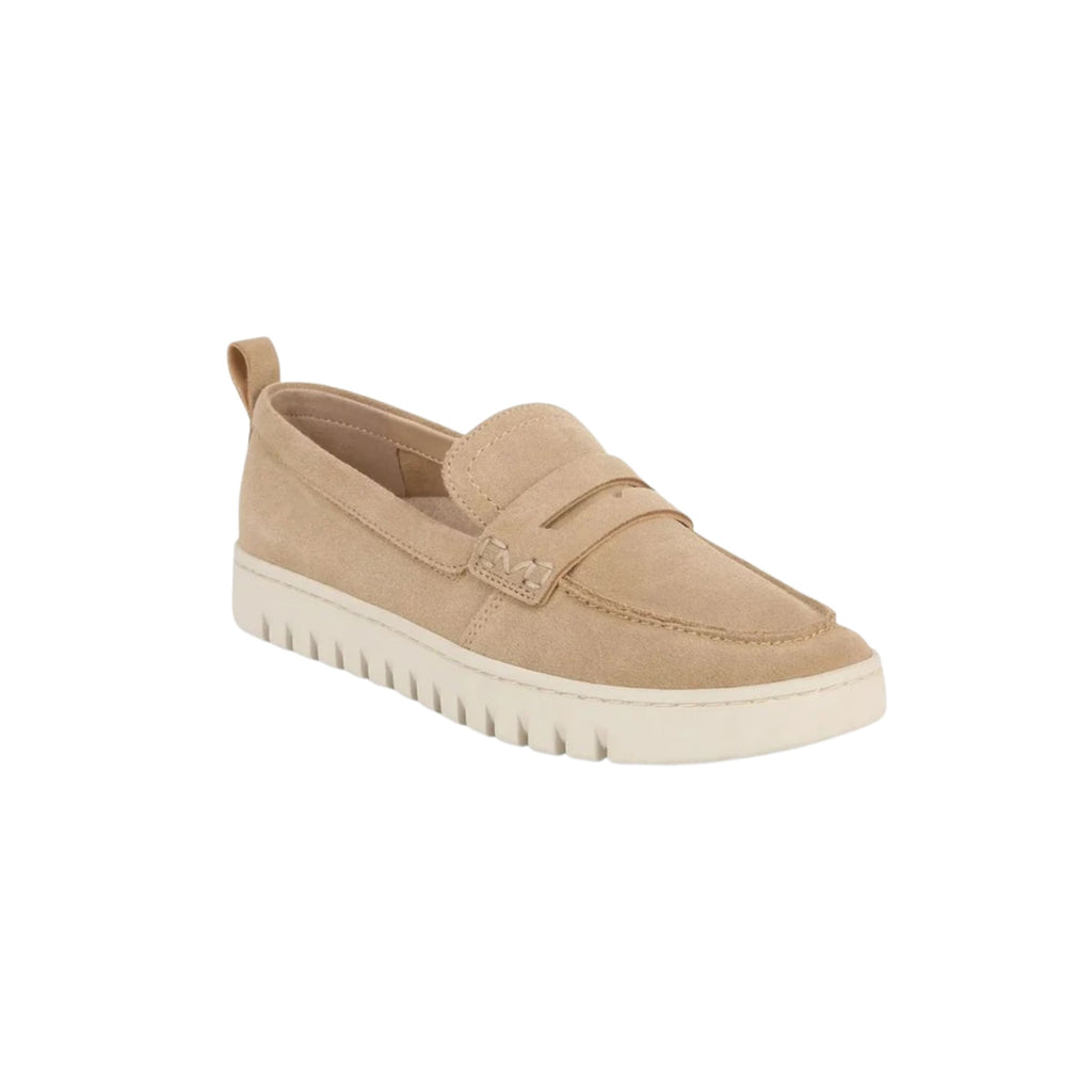 Vionic Women's Uptown Loafer Sand Suede Shoes