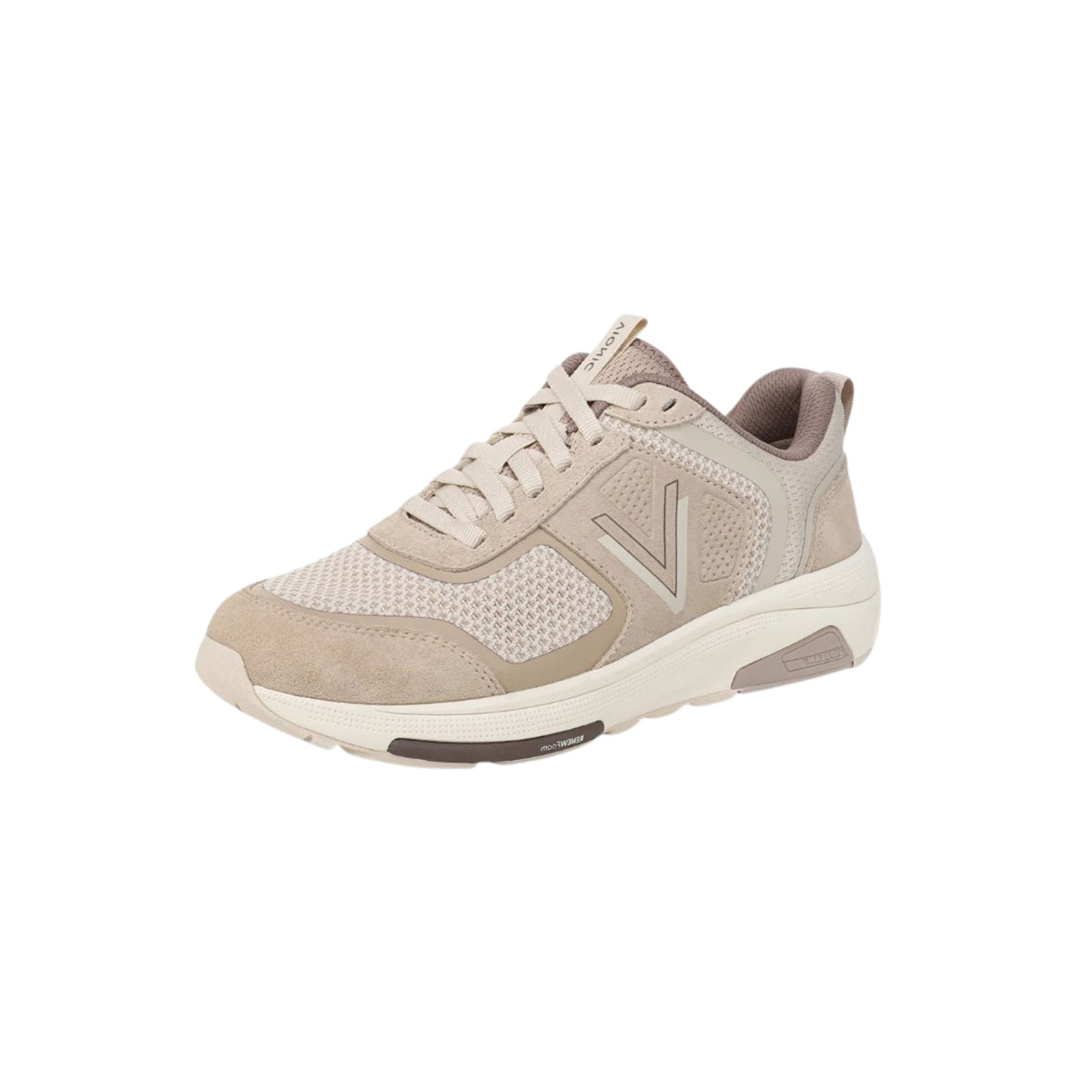 Vionic Women’s Walk Strider Knit Performance Walking Sneaker - Beige