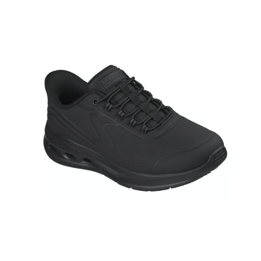 Skechers Women’s Slip‑Ins Work Arc Waves 2.0 108336 – Black (Medium)