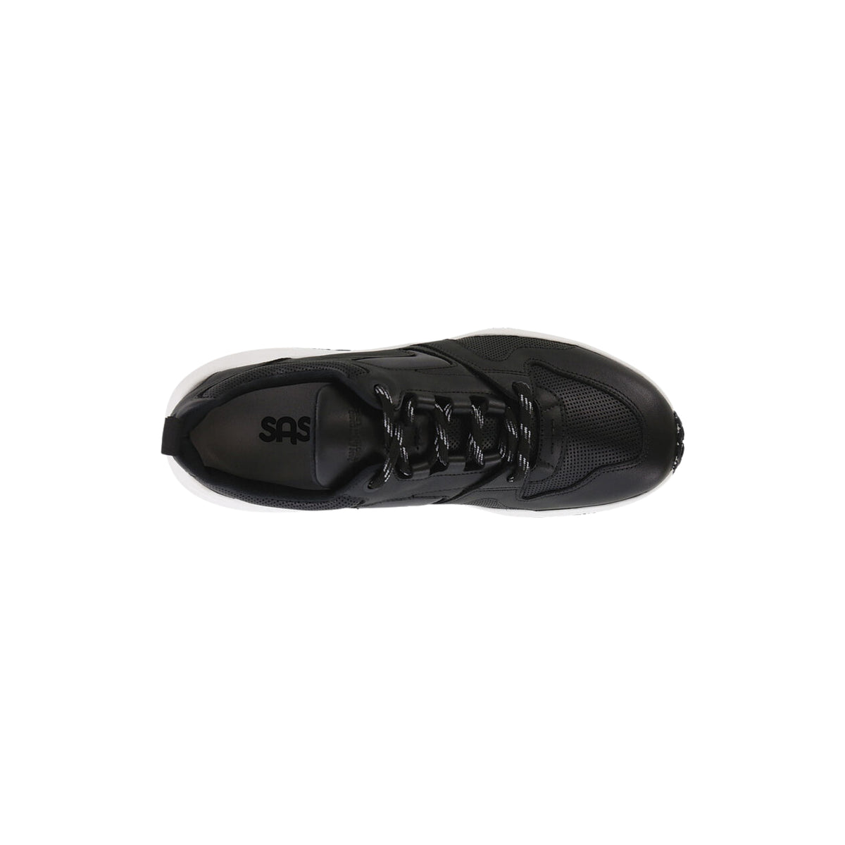 SAS Men’s Low Country-Y Athletic Sneaker – Black Perf