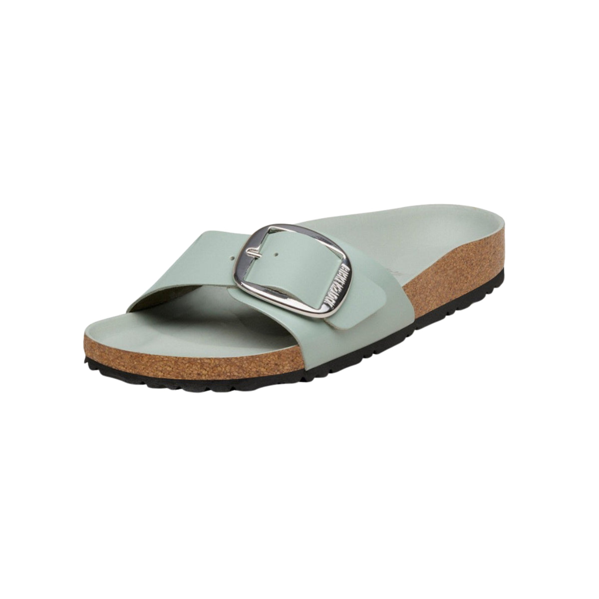 Birkenstock Madrid Big Buckle Patent Leather Sandals – Pure Sage