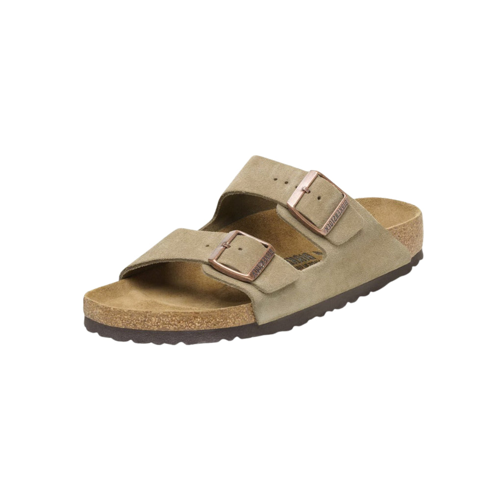 Birkenstock Arizona VL Suede Leather - Taupe Unisex Sandal