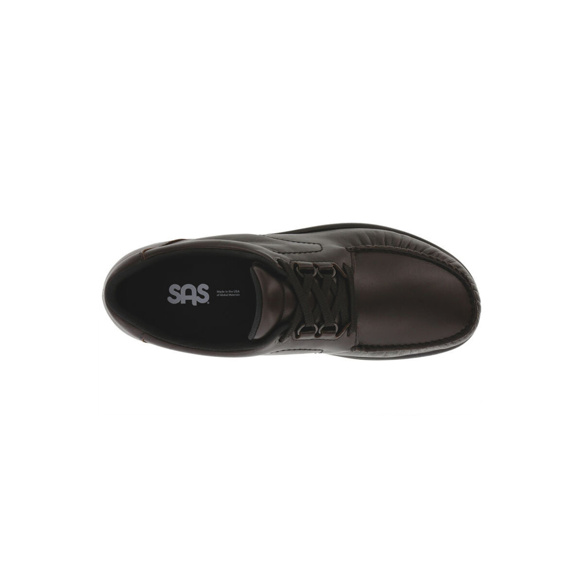 SAS Men's Bout Time Handcrafted Orthotic Leather Shoe – Cacao
