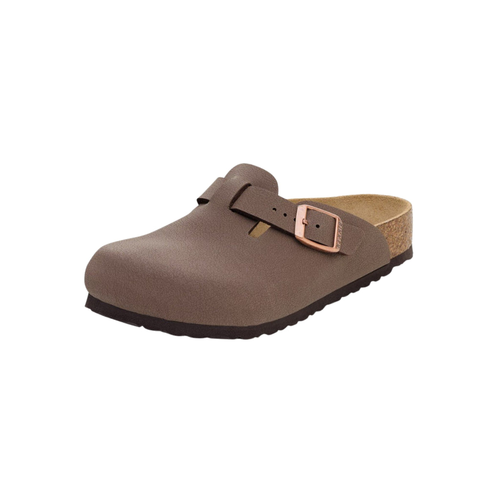 Birkenstock Kids Boston Unisex Birkibuc Clog Mocha