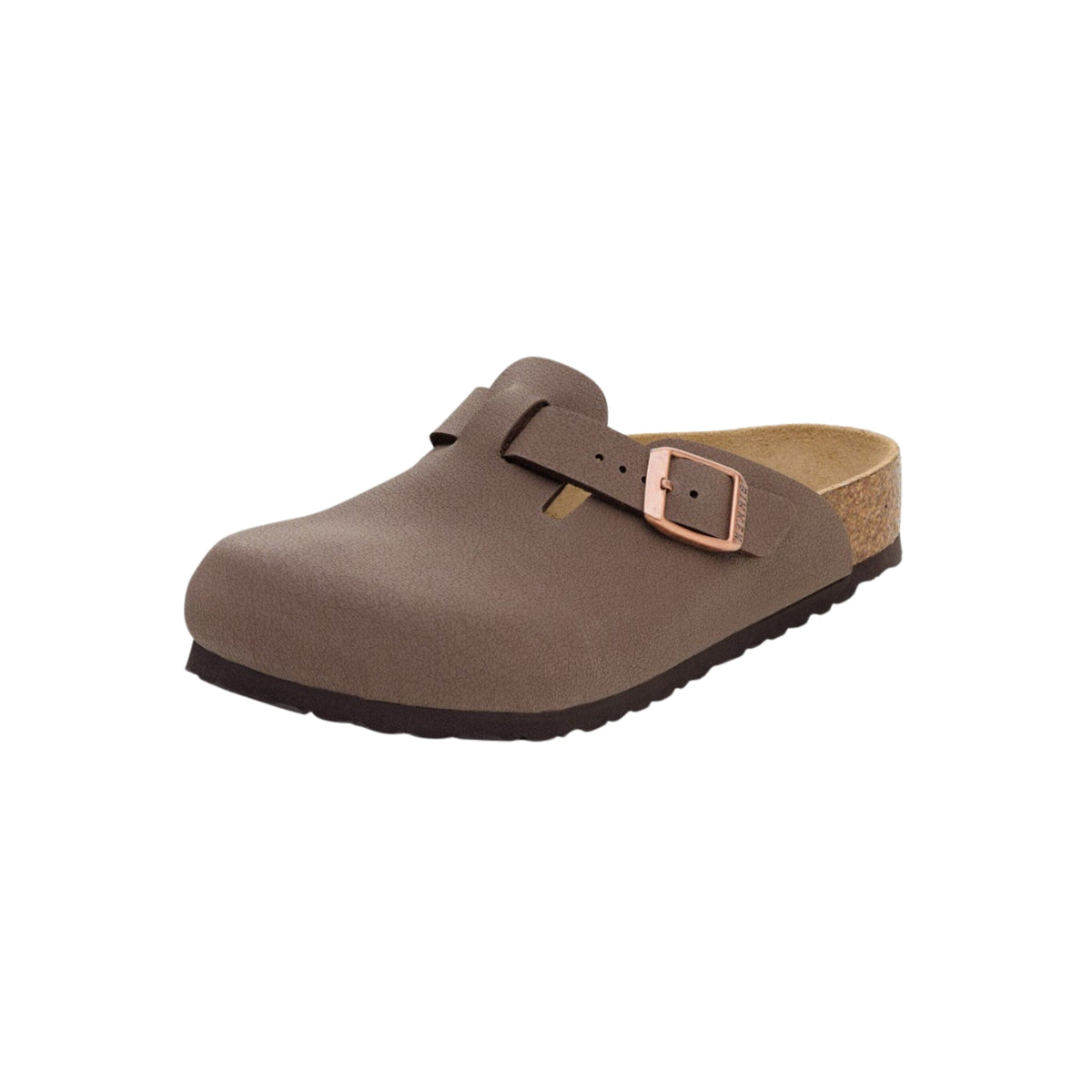 Birkenstock Kids Boston Unisex Birkibuc Clog Mocha