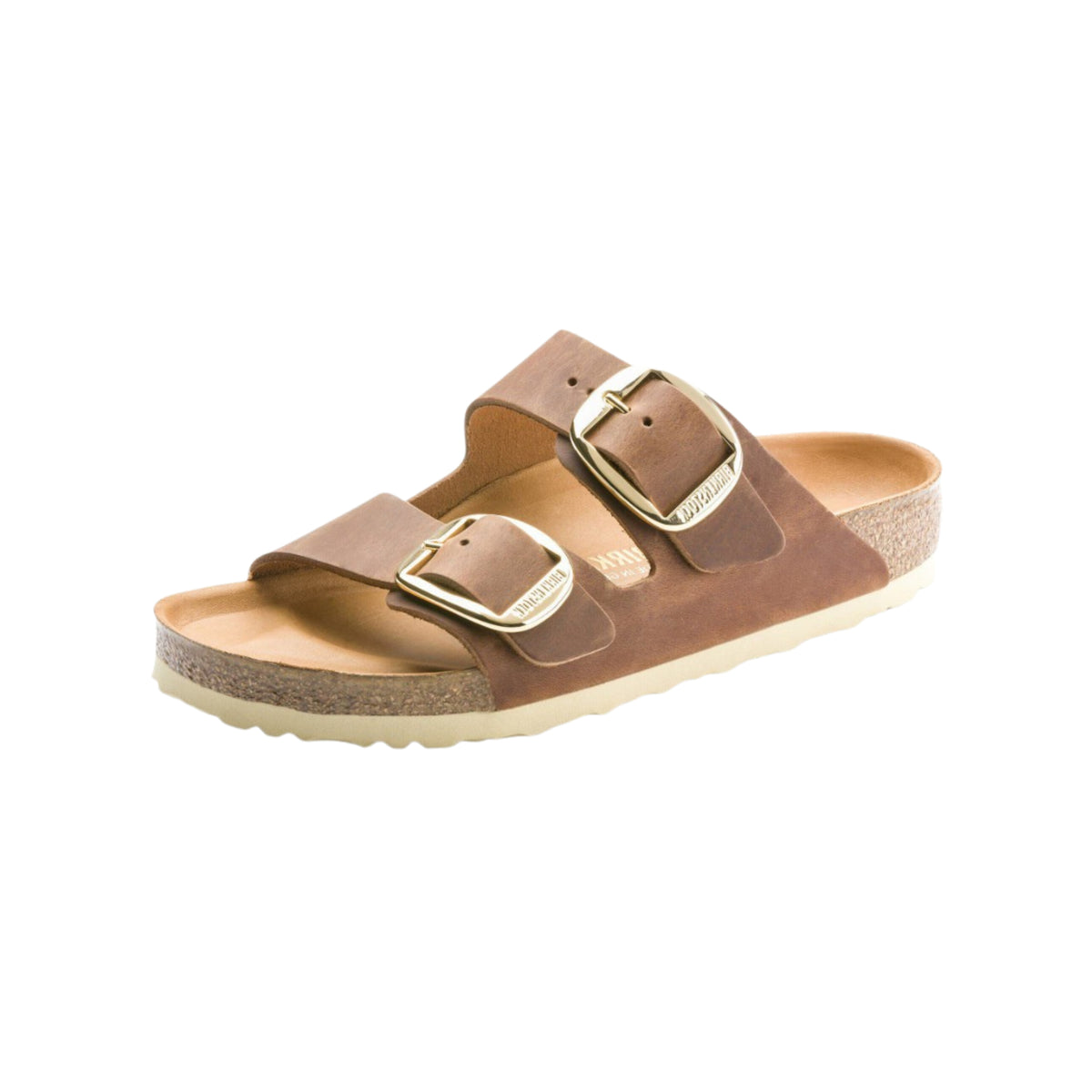 Birkenstock Arizona Big Buckle Sandals - Cognac Oiled Leather - Regular