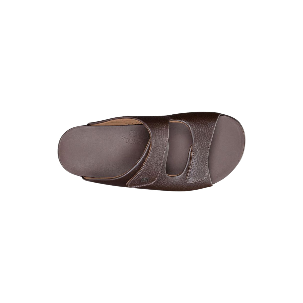 SAS Men's Encore Adjustable Slip-On Comfort Sandal - Brown