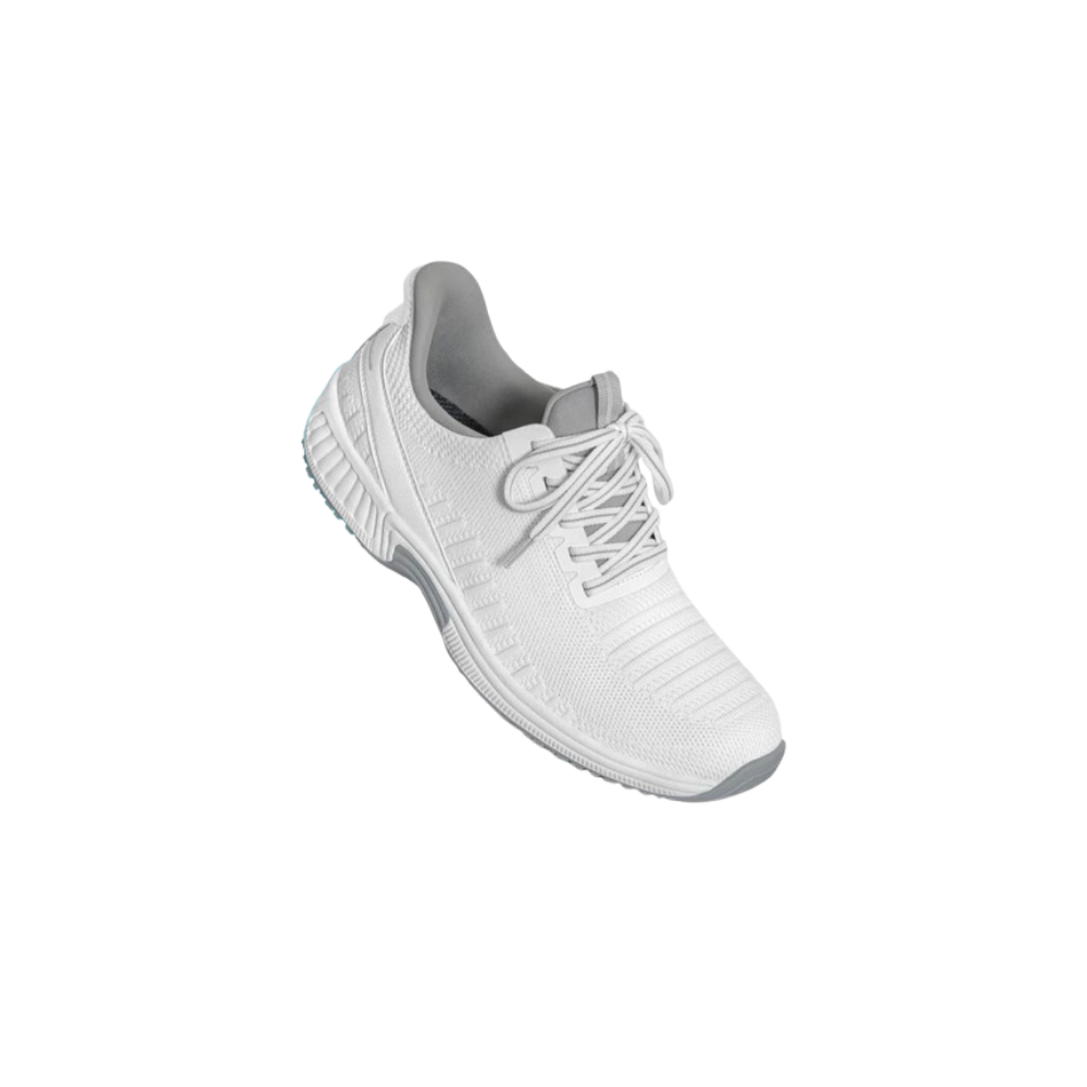OrthoFeet Women's Kita Hands Free Sneaker - White