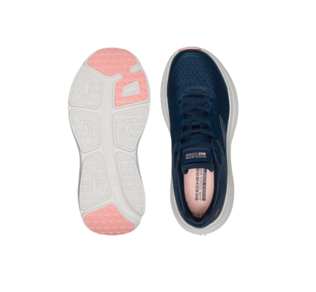 Skechers Women’s Max Cushioning Endeavour - Navy / Pink - Vegan Sneakers