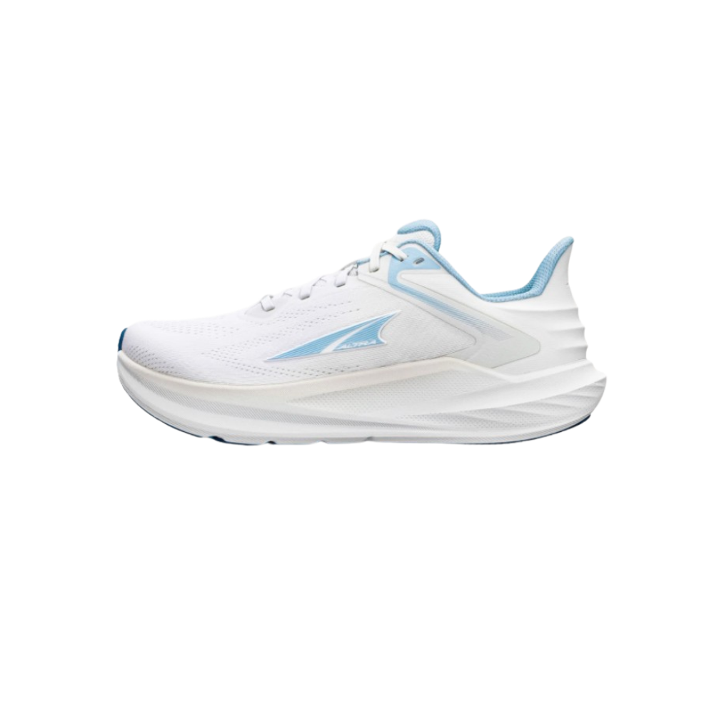 Altra Women's Torin 8 Road Running Shoe - White/Light Blue