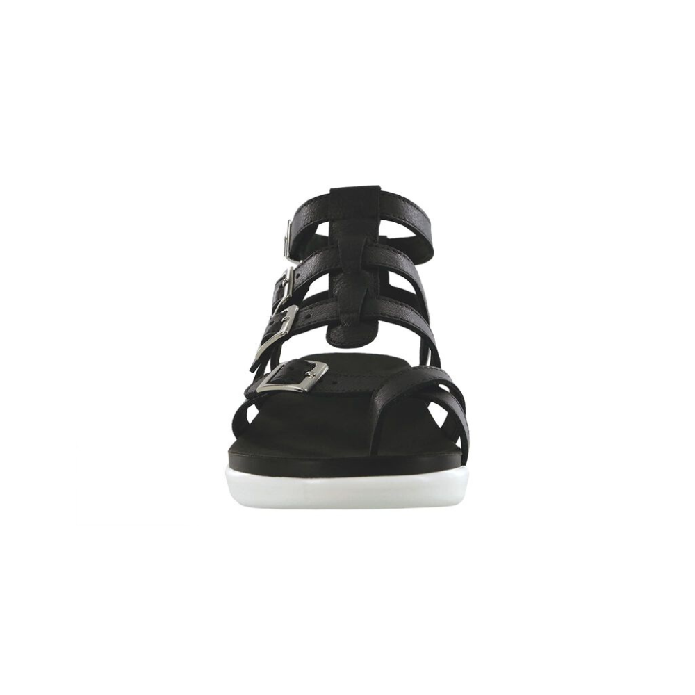 SAS Women's Aria Gladiator Leather Sandal - Gravity