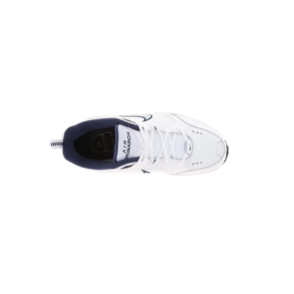 Nike Air Monarch IV Men's Training Shoes | White/Metallic Silver