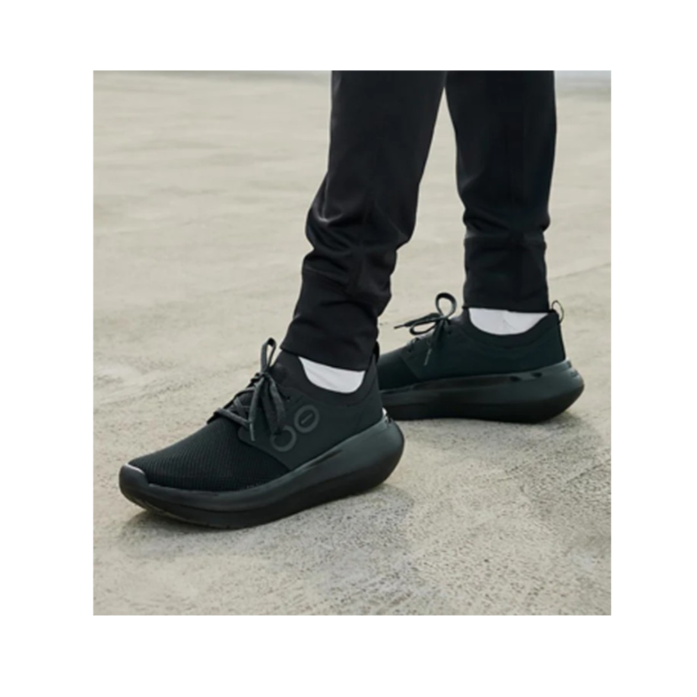 OOFOS Men's OOmy Stride Active Comfort Sneakers - Black