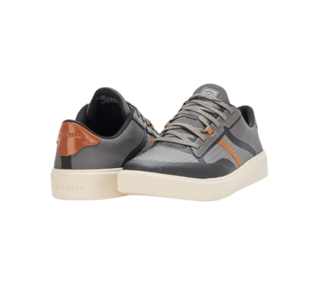 Cole Haan Men’s Grand Crosscourt Winner Sneakers - Magnet / British Tan / Ivory