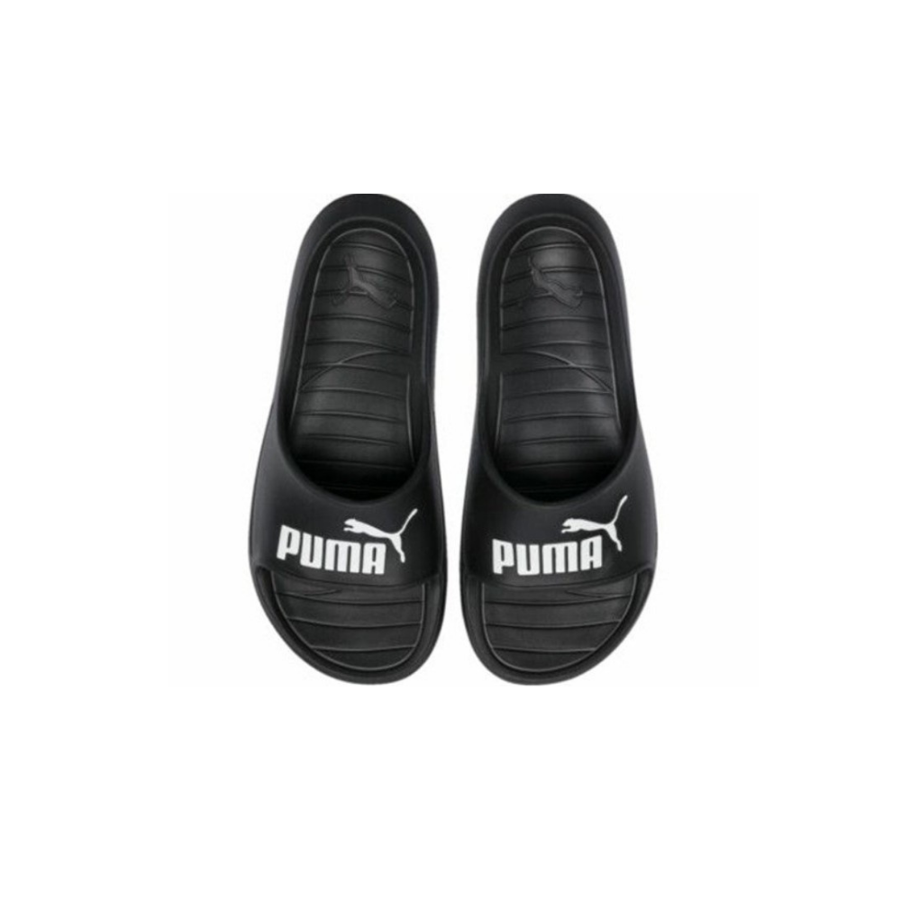 PUMA Men's Divecat v2 Slide Sandals - Black/White (369400-01)