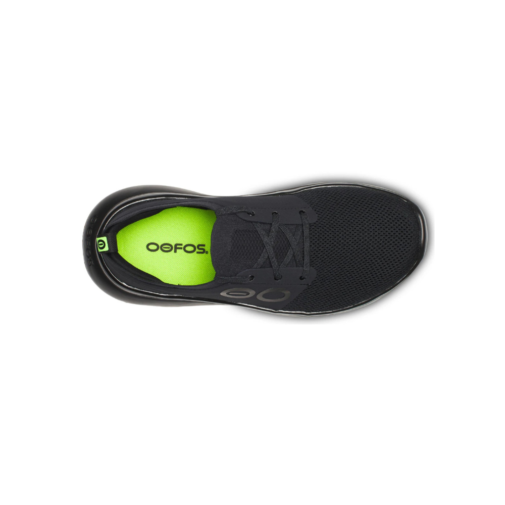 OOFOS Men's OOmy Stride Active Comfort Sneakers - Black