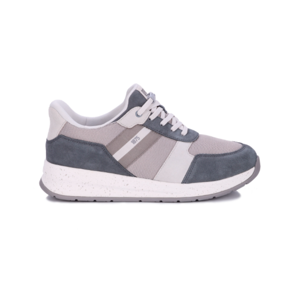 Drew Connor Shoe – Grey Suede Combo (Men’s Comfort Casual)