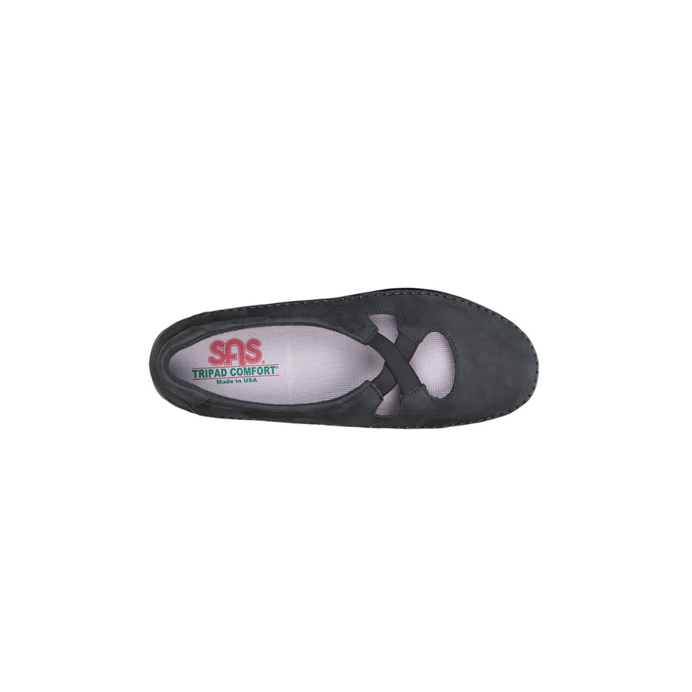 SAS Women's Crissy - Comfort Adjustable Sandal - Nero