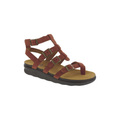 SAS Women's Aria Gladiator Leather Sandal - Rust