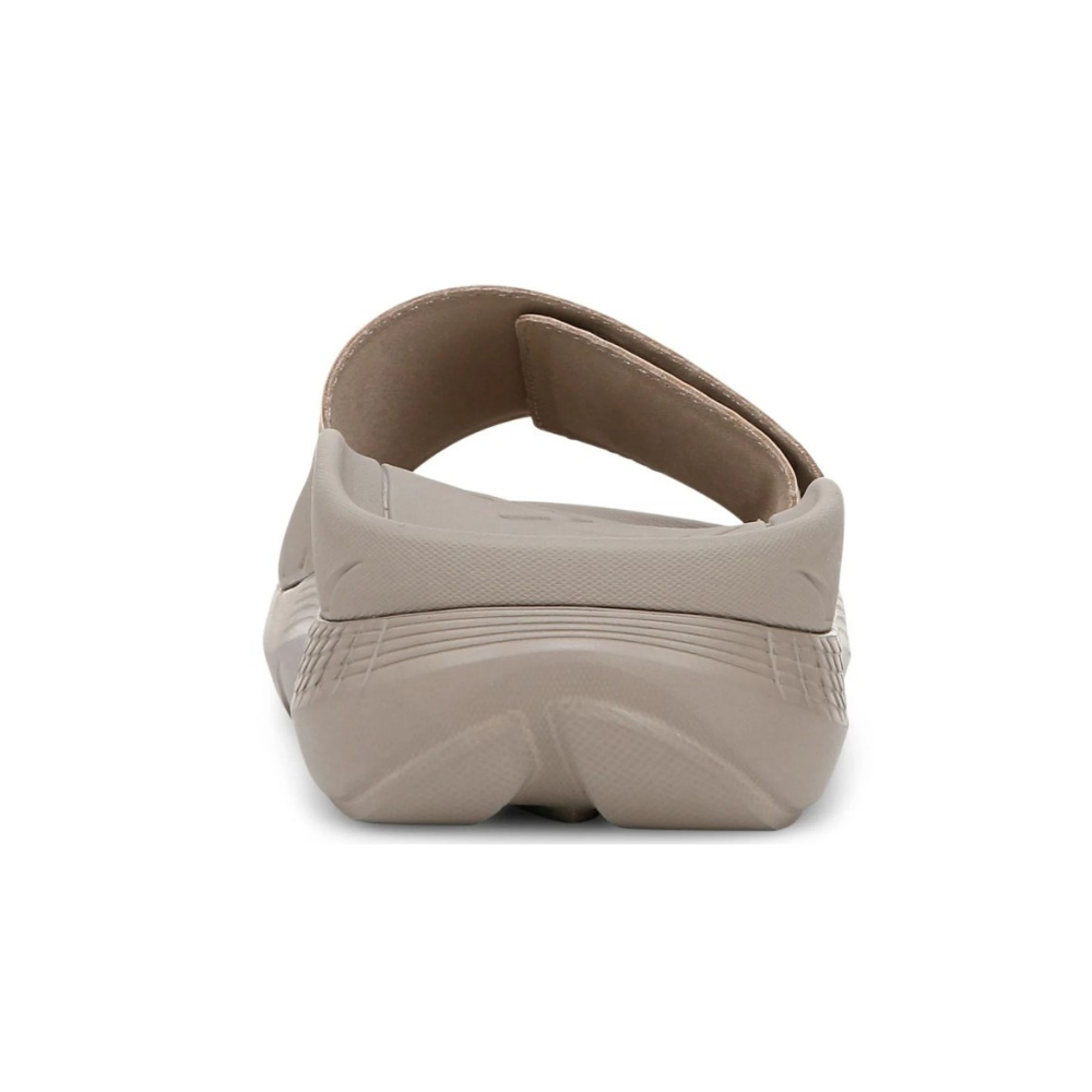 Vionic Rejuvenate Unisex  Supportive Recovery Slide Sandals - Cobblestone