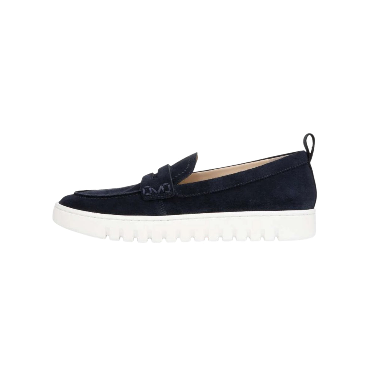 Vionic Women's Uptown Loafer Navy / White Suede Shoes