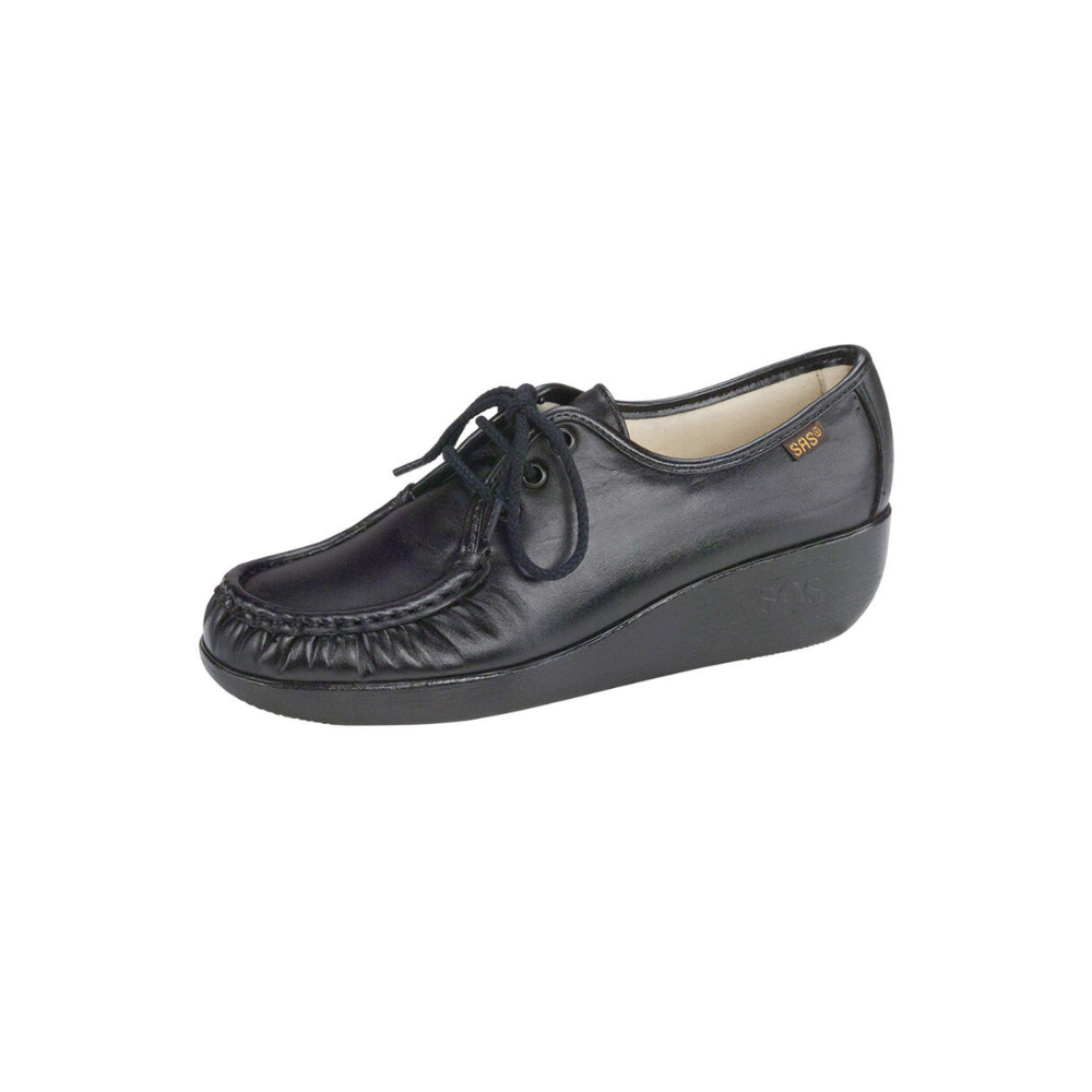 SAS Women's Bounce Leather Walking Shoe - Black