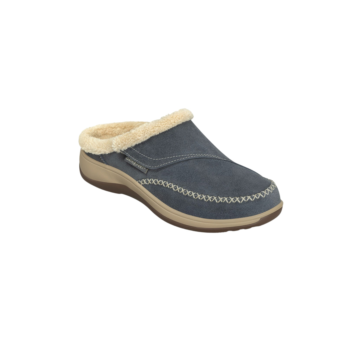 Orthofeet Women's Charlotte Orthopedic Adjustable Slippers - Gray