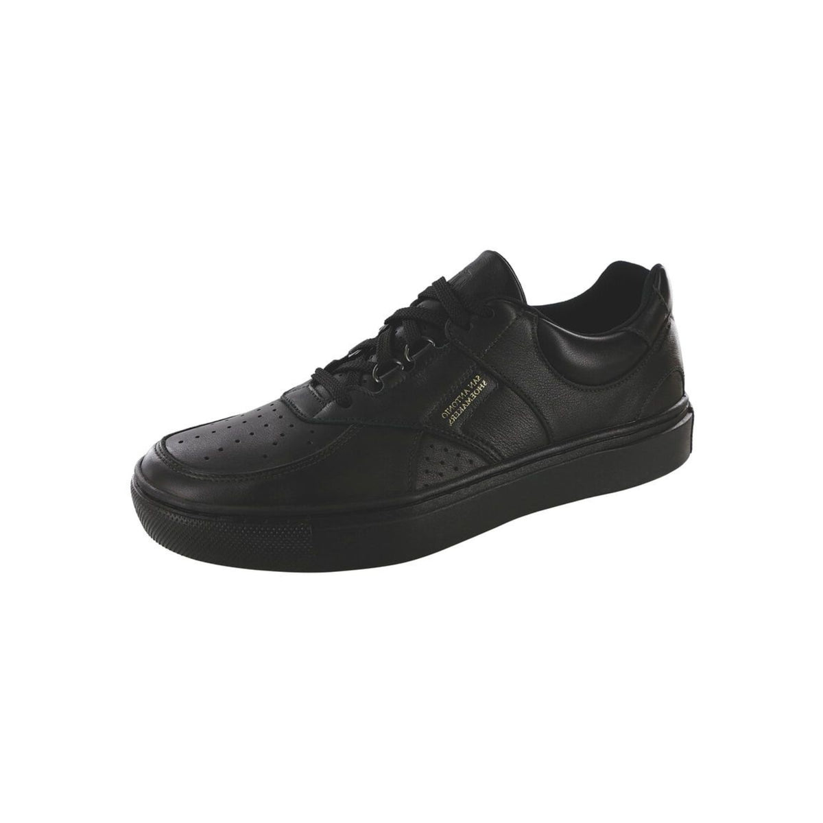 SAS Men's High Street Orthotic Leather Casual Oxford – Matte Black