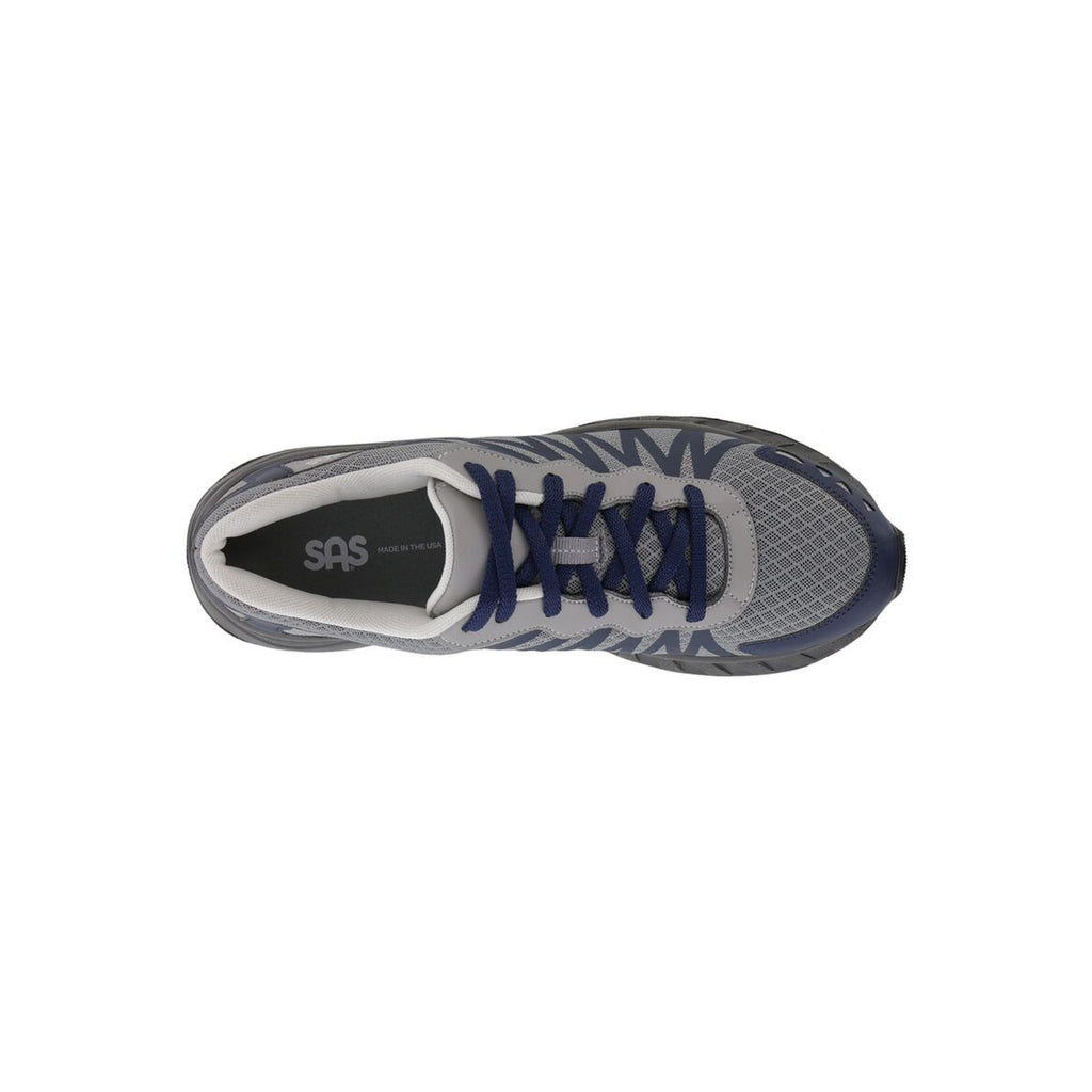 SAS Men's Pursuit Supportive Performance Athletic Sneaker – Gray / Navy